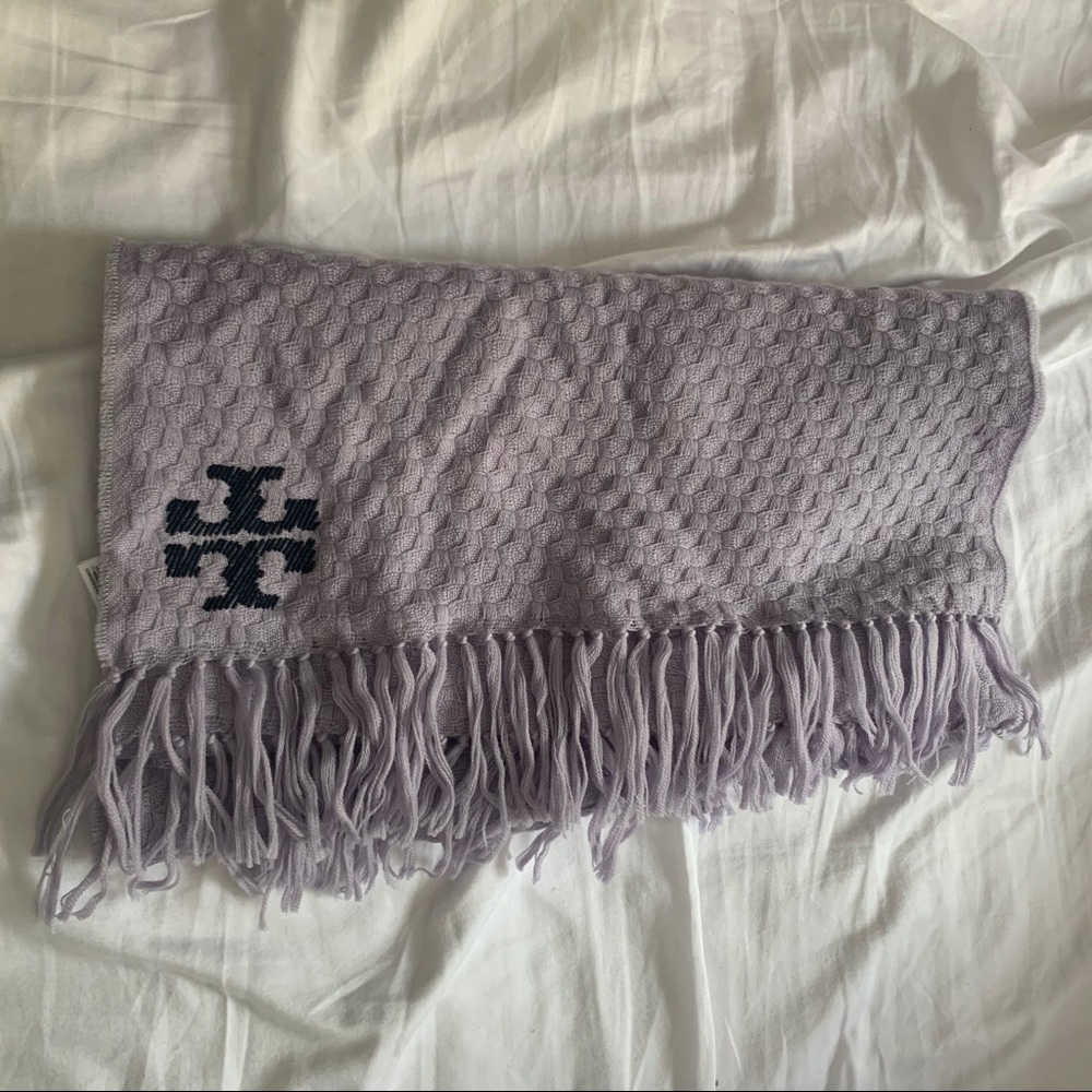 Lavender Tory Burch Scarf
